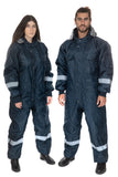 Unisex Navy Blue Snowsuit Ski Snow suit One piece