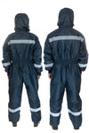 Unisex Navy Blue Snowsuit Ski Snow suit One piece